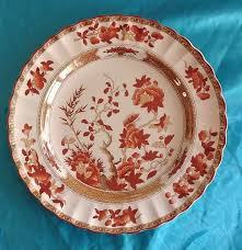 Spode Indian Tree Design Dinner Plate England Vintage China ...