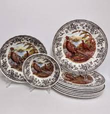 ONE Plate QUEEN'S WOODLAND Quintessential Game Thanksgiving ...