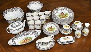 Spode "woodland" Pattern China