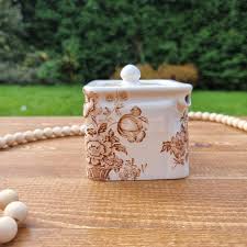 Clarice Cliff Tea Pot Royal Staffordshire Burslem Dinnerware ...