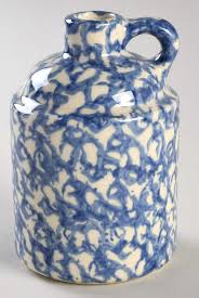 Blue Sponge Jug by Workshop Gerald Henn | Replacements, Ltd.
