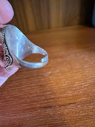 Sterling silver ring from Nepal for sale