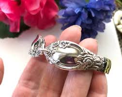 Ballad Spoon Bracelet | Vintage Bracelet| Silver Bracelet | Unique |ballad Spoon Jewelry, Silverware Jewelry, Silverware Bracelet - Etsy