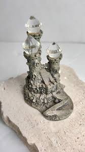 Vintage Perth Pewter The Castle Of Souls Medieval Figure 3 ...