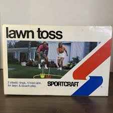 Vintage Sportcraft Lawn Toss Outdoor Beach Game 11043 Plastic Darts New Open Box | eBay