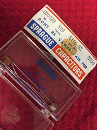 000020 500V 5TCC-Q2 SPRAGUE DISC CAPACITORS 2 PCS | eBay