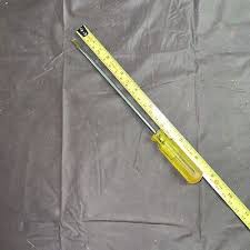 REGAL Tools USA 8-1/2” Flat Head Yellow Handle Slotted ...