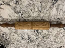 Wooden Yellow Embossing Rolling Pin Rolling Pins for Baking and Cake Decorating for sale | eBay