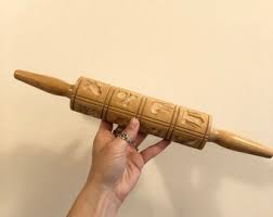 Antique Extra Large Long Fat 5lb Rolling Pin / Primitive / Rustic / - Etsy