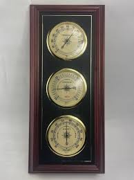 Vintage Sunbeam Thermometer, Barometer, Humidity Weather ...