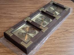 BRAND NEW VINTAGE SPRINGFIELD WINSTON WALL HANGING WEATHER STATION 3702 | eBay