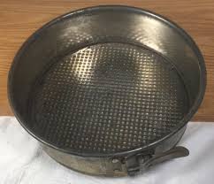3 Antique used cake and Bundt pans MEISTER Springform tin ...