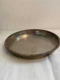 Vintage OVENEX Perfect Bakeware Round Cake Pan Waffle Bottom ...