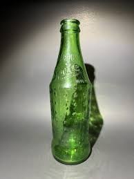 1) 1970's Green Glass Embossed Sprite Bottle No Return 10 Oz ...