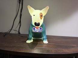 Spuds Mackenzie Bud Light Beer Bar Lamp Dog VINTAGE 1988 | eBay