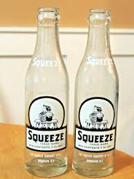 2) Vintage Squeeze Kids 7 oz Soda Pop Bottle New Orleans Usa - 1940's & 1964 | eBay