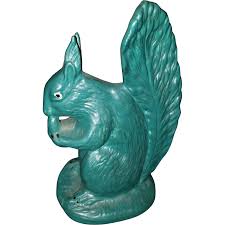 Early Sylvac Pottery Squirrel Figurine. For Sale at Ruby Lane