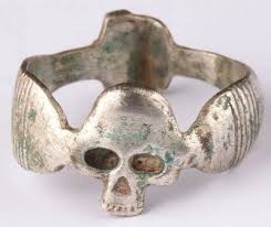 Skull WW2 German ring WWII Germany Army Wehrmacht Mines ...