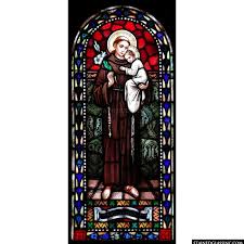 The Caretaker" Religious Stained Glass Window