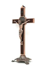 San Benito Cruz con Base 8" Metal # 19964-8 | eBay