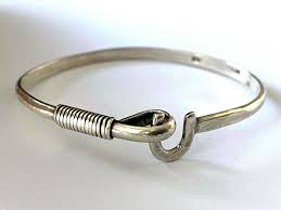 Vintage Sterling Silver 925 Ladies Or Child Hook Bracelet ...