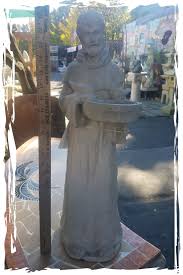 Religious Statuary | St. Francis w/ Bowl, Medium, Concrete ...