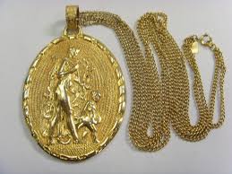 extremely rare vintage Kenneth Jay Lane huge 4 1/4 inch ...