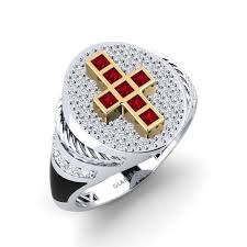 Order 0.35 Carat Princess cut 9K White & Yellow Gold Red ...