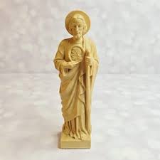 St. Jude Wooden Statue, Life Size Saint Religious Statues Sculptures,church Supplies,religious Catholic Christian Gifts, - Etsy