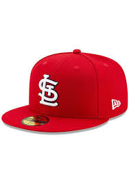 St Louis Cardinals AC Game JR 59FIFTY Red New Era Youth ...