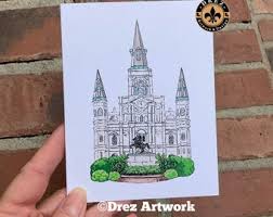 Cathedral Notecards, Nola, New Orleans, St Louis Cathedral ...