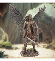 Dark Fantasy: Saint Michael the Archangel Figurine Angel ...