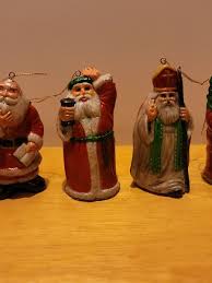 Original Box Santa Christmas Ornaments West Coast Liquidators Vintage Plastic | eBay