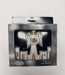 NIB St Nicholas Square Peace Angel Ornament Figurine Nativities and Angels | eBay