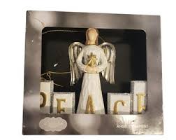 St Nicholas Square Wood and Metal Angel Peace Ornament New Sealed in Box - Etsy