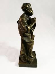 St. Peter Bronze Cast Statue With the Lost Wax Technique - Etsy