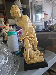 VENUS SCULPTURE FIGURINE Italy Vintage G RUGGERI Handcarved Resin Reproduction $55.00 - PicClick