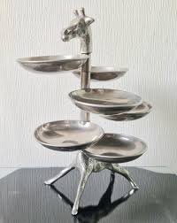 Vintage Midcentury 1960's Chrome Brass Novelty Giraffe 6 ...