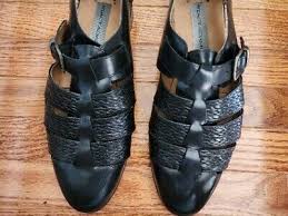 Stacy Adams Men's Huraches Sandals Size 12M Black Comfort ...