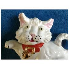 Price & Kensington White Kitty Cat Teapot P&K England. For ...
