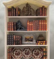 LION MINIATURE Bookends 2 Pc in Miniature 1:12 Scale Black ...