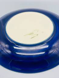 Moorecroft Blue on Blue Hibiscus 10” Plate With Signature - Etsy