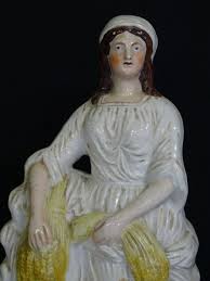 ANTIQUE EARLY 19c. STAFFORDSHIRE STAFFORDSHIRE POTTERY ...