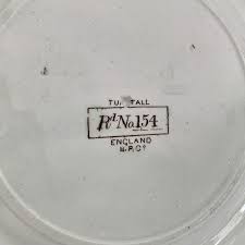 19th Century Goldfinch ABC Plate | Chairish