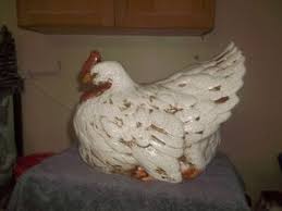 Concrete Chicken Statue | eBay