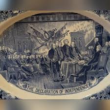 Staffordshire | Dining | Vintage Liberty Blue Declaration Of ...