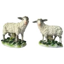 Similar Items to Set of Two German Porcelain Encrusted ...