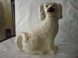 Antique Arthur Wood Staffordshire Spaniel Dog 8 1/2 Tall ...
