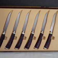 Faux Horn Knife Set - Etsy