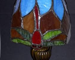 Bird House Stain Glass Night Light With Switch Control and Bulb - Etsy